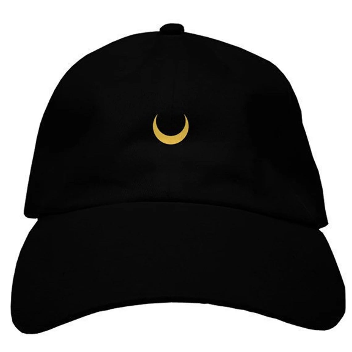 Sailor Moon Embroidered Crescent Moon Dad hat - CircaWave