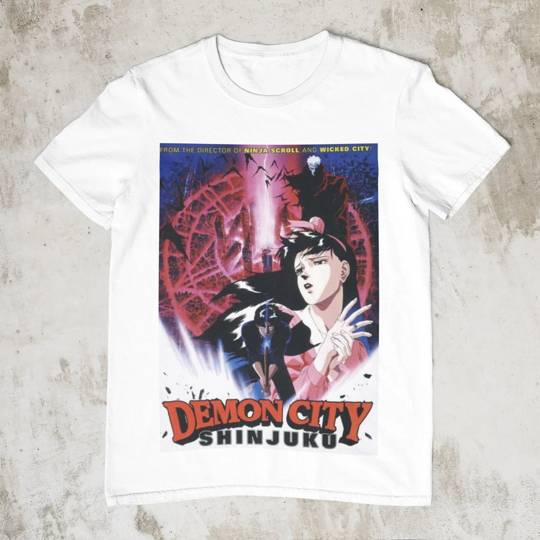 Vintage 90s Demon City Shinjuku Unisex T-Shirt