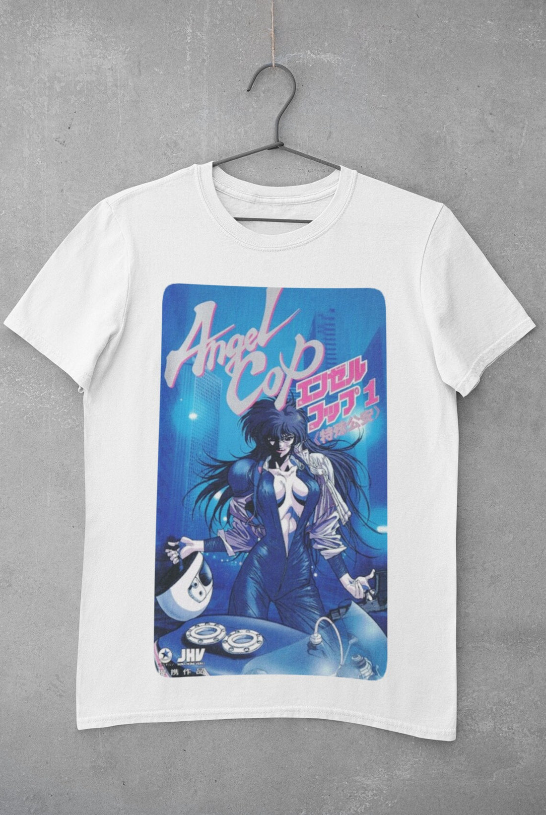 Angel Cop Vintage 90s Anime T-Shirt