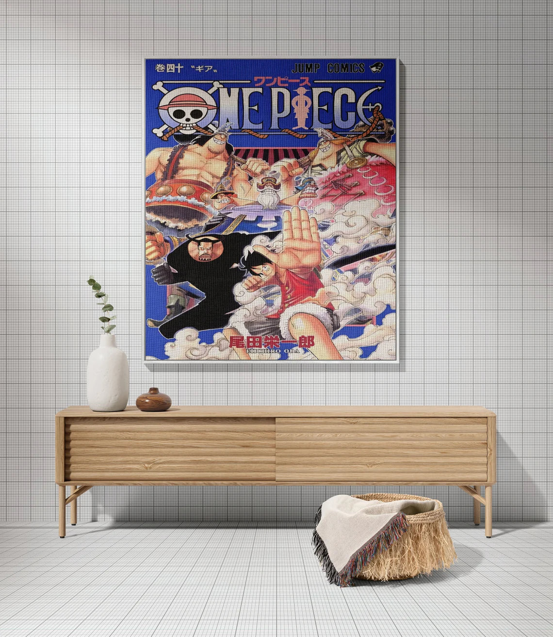 Woven Anime Tapestry, Straw Hat Pirates Throw Blanket, Anime Bedspread, Shonen Jump, Gift for Anime Lovers, Manga Lovers Gifts - CircaWave