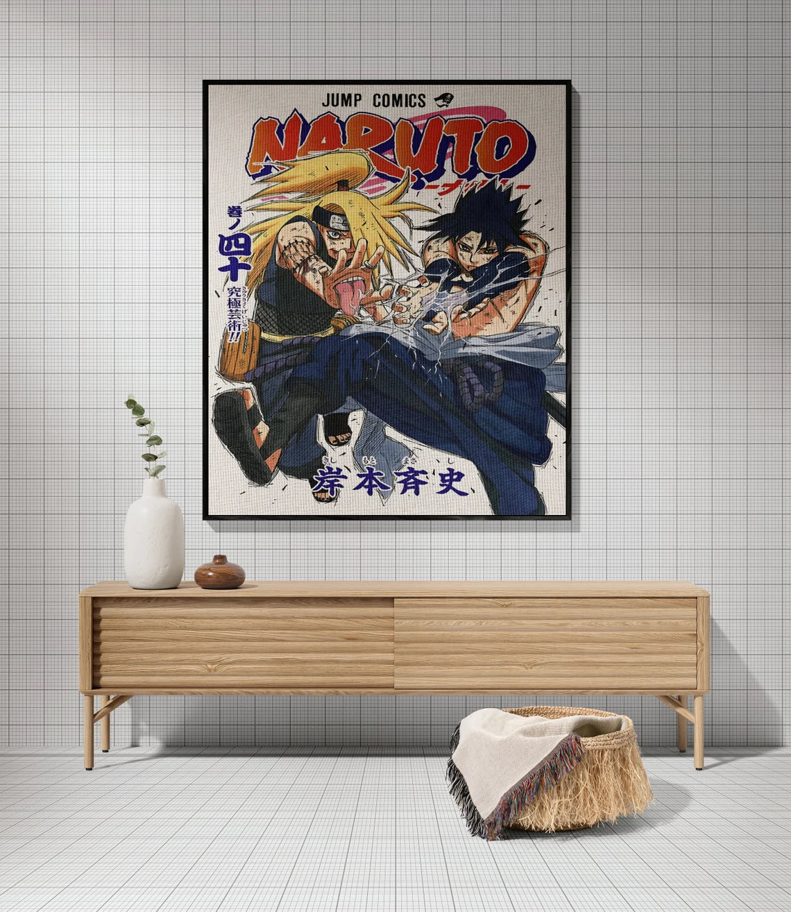 Japanese Anime Fringe Wall Tapestry, Warm Throw Blanket, Cozy Sofa and Couch Cover, Beach Towel, Home Gifts, Bedroom Gifts, Anime Gifts - CircaWave