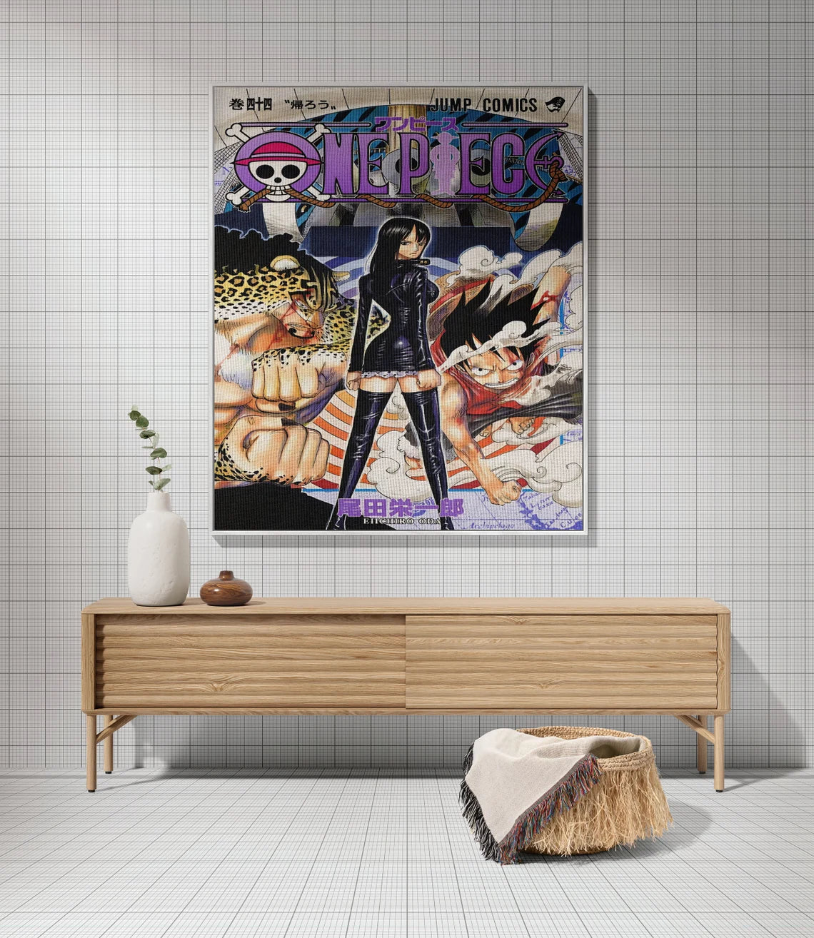 Hand-Woven Anime & Manga Tapestry, Cozy Throw Blanket, Bedspread, Sofa Cover, Beach Towel, Wall Hanging Room Decor, Anime Lovers - CircaWave