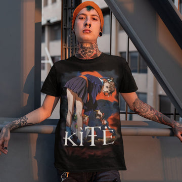 Kite Anime Movie T-Shirt – 1998 Sawa Graphic T-Shirt