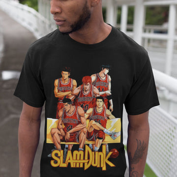 Basketball Anime Aesthetic Vintage Slam Dunk Shirt – For 90s Fans and E-Boys